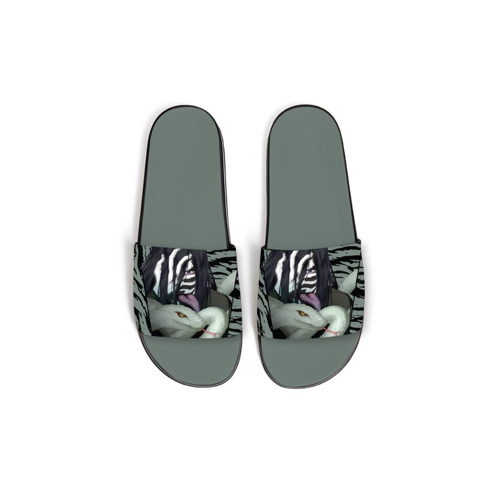PRIMITIVE X NARUTO SHIPPUDEN Serpent Slides Size 13 NWT